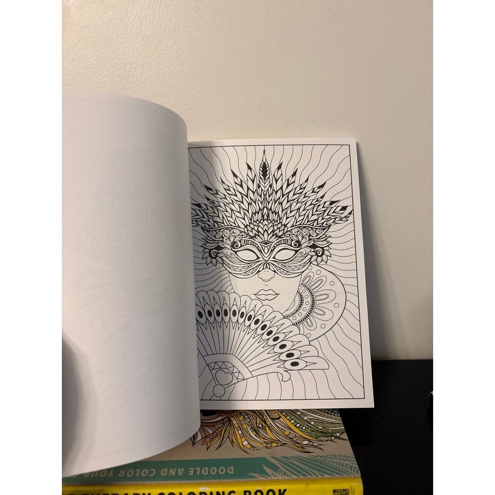 Adult Coloring Book Set - Picture 6 of 7